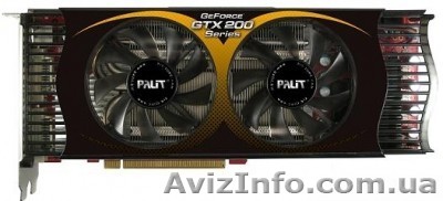 Продам видео Palit GeForce GTX260 Sonic 896 MB - <ro>Изображение</ro><ru>Изображение</ru> #1, <ru>Объявление</ru> #68880