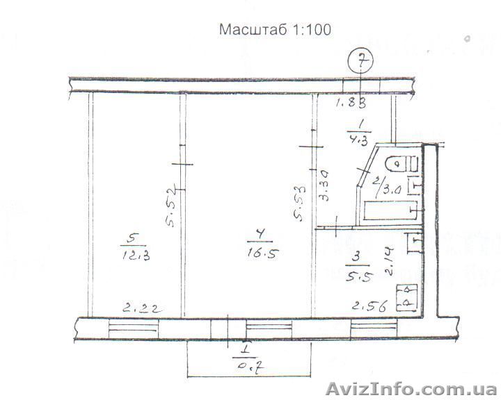 продаю2х комнатную квартиру в р-не Авиоцентра - <ro>Изображение</ro><ru>Изображение</ru> #1, <ru>Объявление</ru> #265266