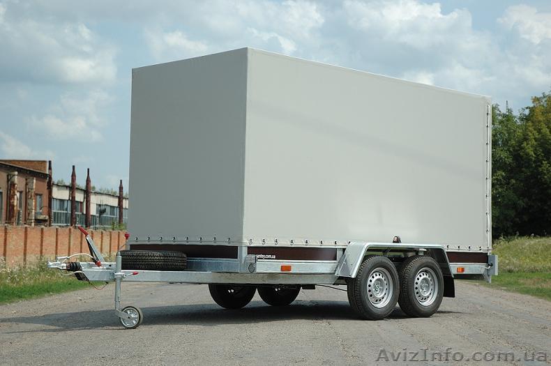 Прицепы «Сантей» - 2500 бортовые под тент с тормозами! - <ro>Изображение</ro><ru>Изображение</ru> #1, <ru>Объявление</ru> #405392
