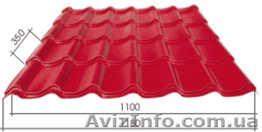 Металлочерепица Арсенал - <ro>Изображение</ro><ru>Изображение</ru> #1, <ru>Объявление</ru> #569041