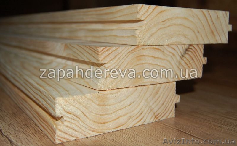 Половая доска шпунтованная. Сосна. - <ro>Изображение</ro><ru>Изображение</ru> #1, <ru>Объявление</ru> #653952