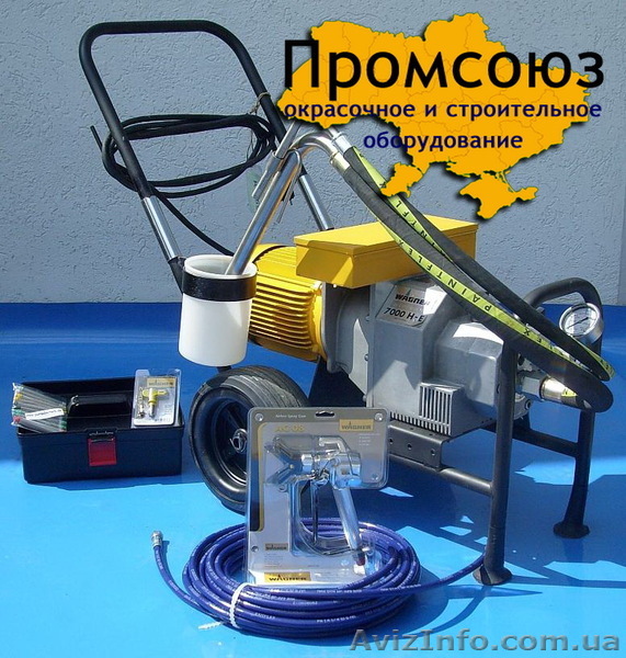 Агрегат окрасочный АВД Wagner (Вагнер) 7000 - <ro>Изображение</ro><ru>Изображение</ru> #1, <ru>Объявление</ru> #655049