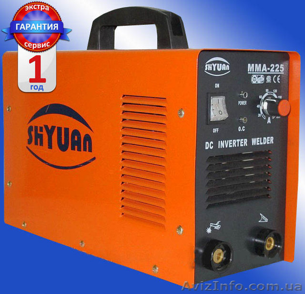 Сварочный инвертор Shyuan ММА 225 - 1180гр + ПОДАРОК - <ro>Изображение</ro><ru>Изображение</ru> #1, <ru>Объявление</ru> #676387