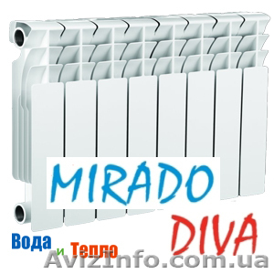 Алюминиевые радиаторы Дива и Мирадо. - <ro>Изображение</ro><ru>Изображение</ru> #1, <ru>Объявление</ru> #756522