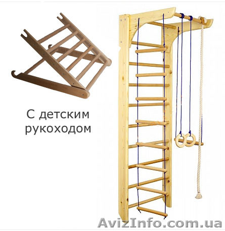 Спортивный уголок KS с детским рукоходом - <ro>Изображение</ro><ru>Изображение</ru> #1, <ru>Объявление</ru> #1054461