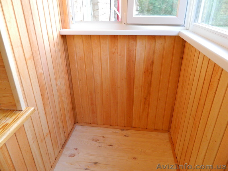 Вагонка натуральная. Балкон. Лоджия. - <ro>Изображение</ro><ru>Изображение</ru> #1, <ru>Объявление</ru> #1207738