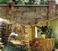 Полированный обработанный природный камень песчаник-кварцит. - <ro>Изображение</ro><ru>Изображение</ru> #1, <ru>Объявление</ru> #295638