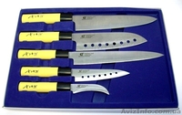 Набор из 5 сверх острых ножей "Gold Sun" и набор "Contour Pro" - <ro>Изображение</ro><ru>Изображение</ru> #1, <ru>Объявление</ru> #575511