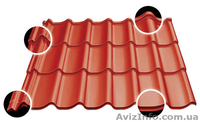 Бесшовная Металлочерепица, профнастил ТМ  Bulat®-Европейское качество - <ro>Изображение</ro><ru>Изображение</ru> #1, <ru>Объявление</ru> #813383