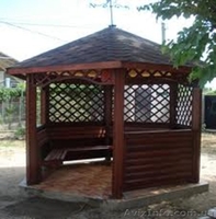 Деревянные беседки, домики, садовая мебель детские площадки - <ro>Изображение</ro><ru>Изображение</ru> #2, <ru>Объявление</ru> #898313