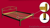 Кровать металлическая Верона 200x160 (Метакам, Украина) - <ro>Изображение</ro><ru>Изображение</ru> #3, <ru>Объявление</ru> #1053943