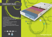 Матрас Fantasy Duo / Evolution/, со скидкой 50% - <ro>Изображение</ro><ru>Изображение</ru> #1, <ru>Объявление</ru> #1105282