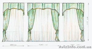 Услуги дизайнера и пошив штор, текстиля Луганск, Алчевск - <ro>Изображение</ro><ru>Изображение</ru> #1, <ru>Объявление</ru> #9632