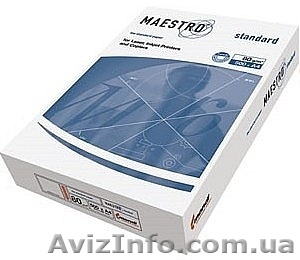 Продам бумагу офисную Maestro Standart  А4 (опт). - <ro>Изображение</ro><ru>Изображение</ru> #1, <ru>Объявление</ru> #457819