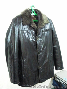 Продам куртку мужскую кожаную зимнюю - <ro>Изображение</ro><ru>Изображение</ru> #1, <ru>Объявление</ru> #522439
