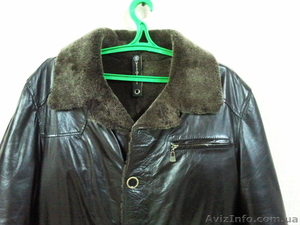 Продам куртку мужскую кожаную зимнюю - <ro>Изображение</ro><ru>Изображение</ru> #3, <ru>Объявление</ru> #522439