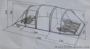 Палатка размером с однокомнатную квартиру (Германия) Новая - <ro>Изображение</ro><ru>Изображение</ru> #2, <ru>Объявление</ru> #777850