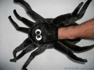 смешные тапки-пауки