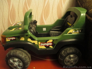 Детский электромобиль"Джунгли" - <ro>Изображение</ro><ru>Изображение</ru> #1, <ru>Объявление</ru> #921351