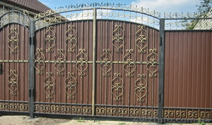 Ворота на заказ в Луганске - <ro>Изображение</ro><ru>Изображение</ru> #4, <ru>Объявление</ru> #1512441