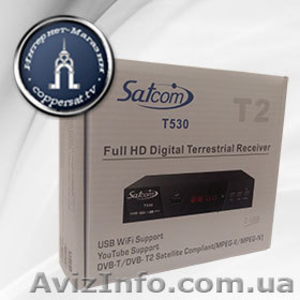 Цифровой эфирный тюнер Satcom T530 T2 Full HD - <ro>Изображение</ro><ru>Изображение</ru> #1, <ru>Объявление</ru> #1199201
