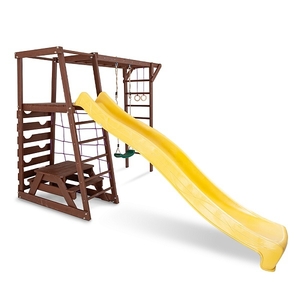 Дитячий ігровий дерев'яний майданчик зі столиком SportBaby-27