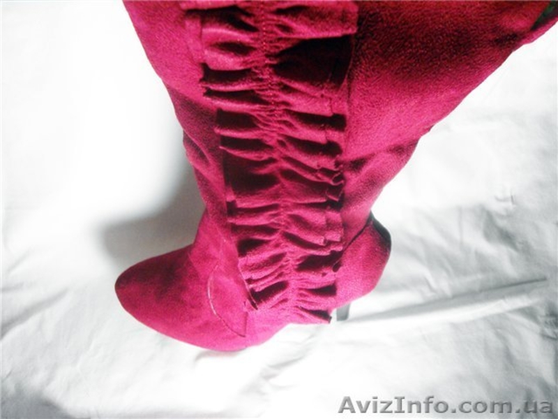 Новые сапоги рубинового цвета(37р.) из Америки - <ro>Изображение</ro><ru>Изображение</ru> #3, <ru>Объявление</ru> #156395