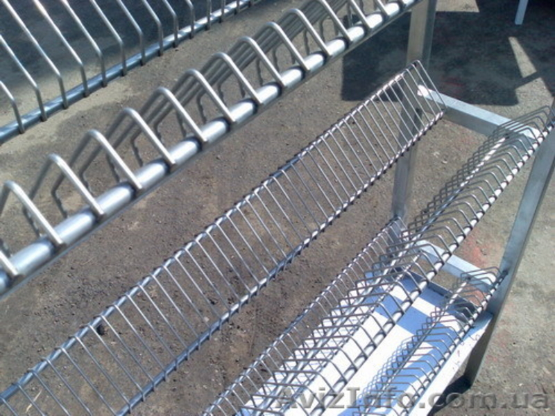 Сушка для посуды из нержавейки, стеллаж-сушка на 4 полки - <ro>Изображение</ro><ru>Изображение</ru> #2, <ru>Объявление</ru> #213884