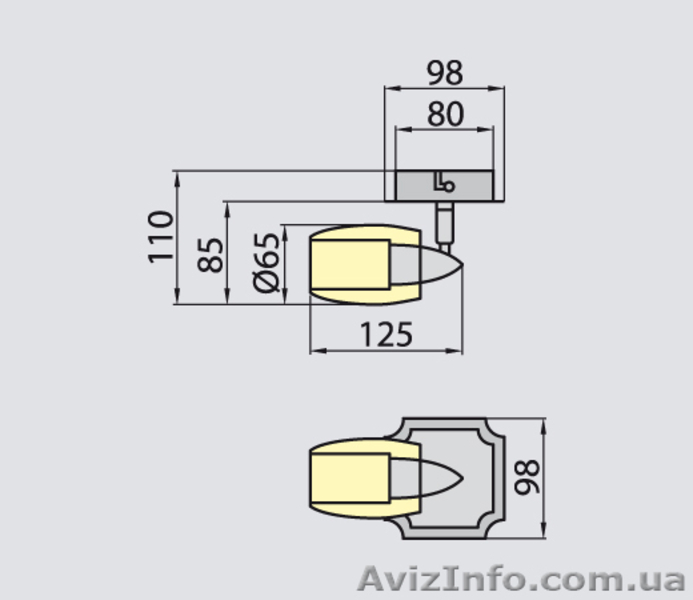 Светильник Brilux, для освещения и подсветки - <ro>Изображение</ro><ru>Изображение</ru> #3, <ru>Объявление</ru> #267999