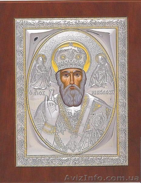 Иконы с нанесением  серебра 998 пробы. - <ro>Изображение</ro><ru>Изображение</ru> #2, <ru>Объявление</ru> #250571