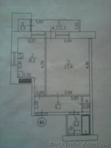 продам 1 комн с\м Апсолют  - <ro>Изображение</ro><ru>Изображение</ru> #1, <ru>Объявление</ru> #335486