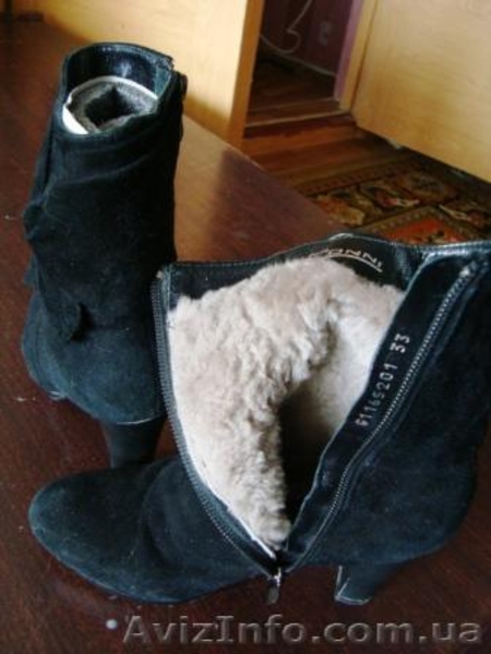 зимние женские полусапожки 33 размер - <ro>Изображение</ro><ru>Изображение</ru> #2, <ru>Объявление</ru> #415524