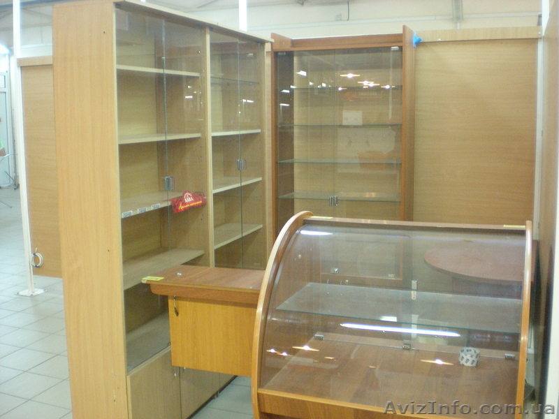 Витрины из ДСП, прилавок, стол и стул  - <ro>Изображение</ro><ru>Изображение</ru> #1, <ru>Объявление</ru> #463416