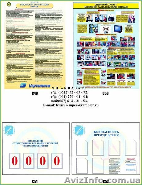 Знаки и таблички по Охране Труда и АБВР - <ro>Изображение</ro><ru>Изображение</ru> #9, <ru>Объявление</ru> #964155