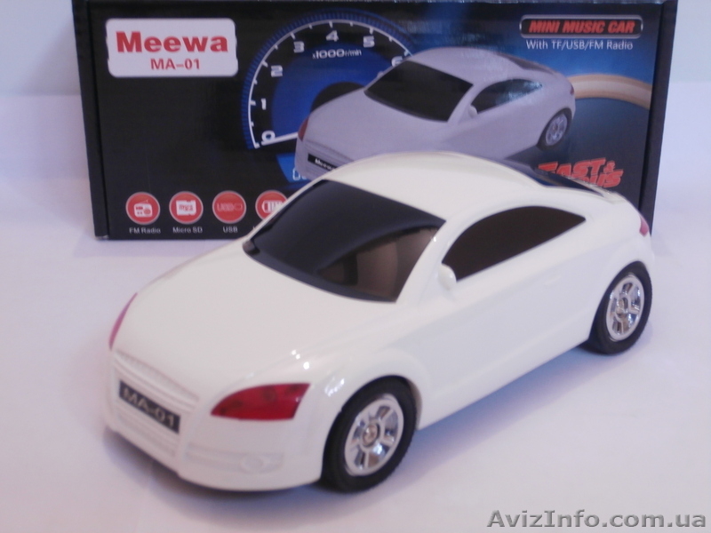 НОВИНКА!!! Колонка-машинка (портативная акустика)! Большой ассортимент - <ro>Изображение</ro><ru>Изображение</ru> #3, <ru>Объявление</ru> #957224