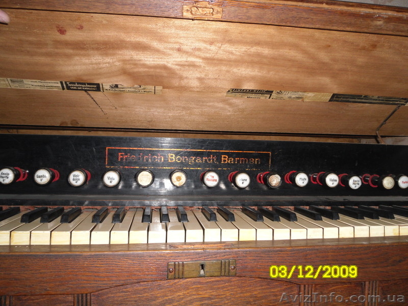 Фисгармония 18 век."Bongardr"  Франция. Антиквариат  - <ro>Изображение</ro><ru>Изображение</ru> #7, <ru>Объявление</ru> #1015547