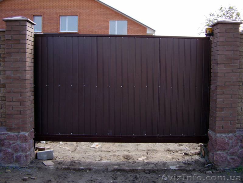 Заборы и ворота из профнастила - <ro>Изображение</ro><ru>Изображение</ru> #8, <ru>Объявление</ru> #1050220