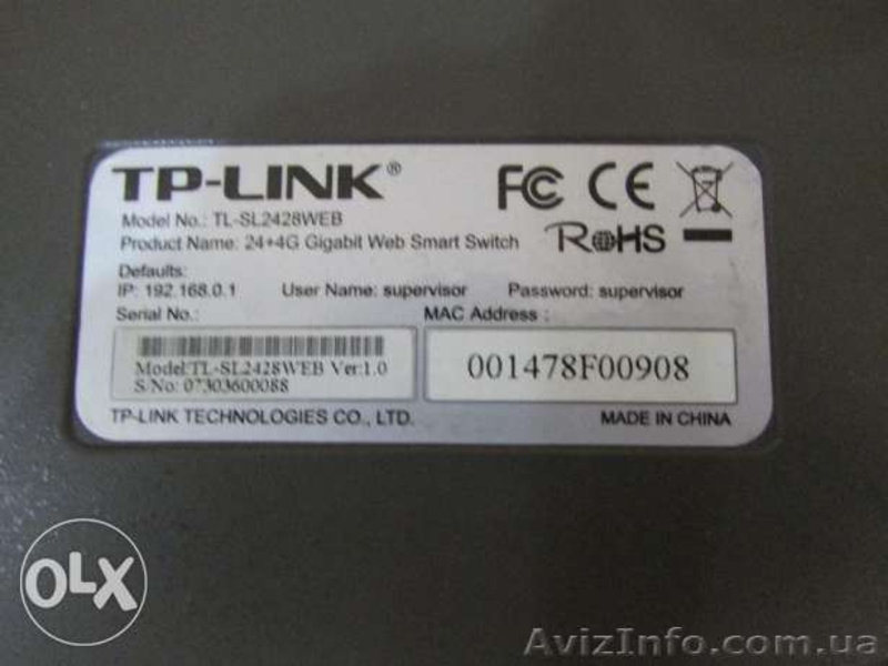 Коммутаторы TP-Link TL-SL 2428 web,D-Link des1024d - <ro>Изображение</ro><ru>Изображение</ru> #1, <ru>Объявление</ru> #1329875