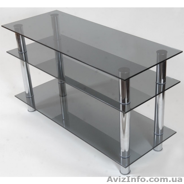 Стеклянные тумбы под ТВ и стеклянные столы. - <ro>Изображение</ro><ru>Изображение</ru> #1, <ru>Объявление</ru> #1458206