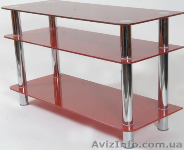 Стеклянные тумбы под ТВ и стеклянные столы. - <ro>Изображение</ro><ru>Изображение</ru> #2, <ru>Объявление</ru> #1458206