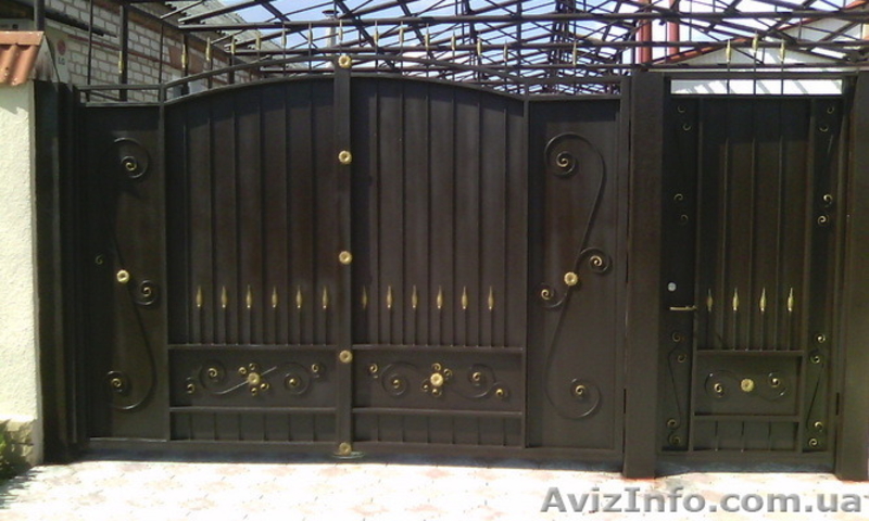 Ворота на заказ в Луганске - <ro>Изображение</ro><ru>Изображение</ru> #3, <ru>Объявление</ru> #1512441