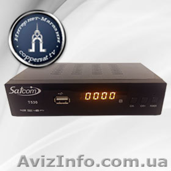 Цифровой эфирный тюнер Satcom T530 T2 Full HD - <ro>Изображение</ro><ru>Изображение</ru> #2, <ru>Объявление</ru> #1199201